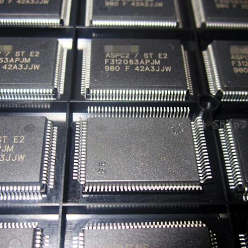 2-10pcs New ASPC2/STE2 F312063APJM ASPC2 ASPC2/ST E2 QFP-100 embedded microcontroller chip