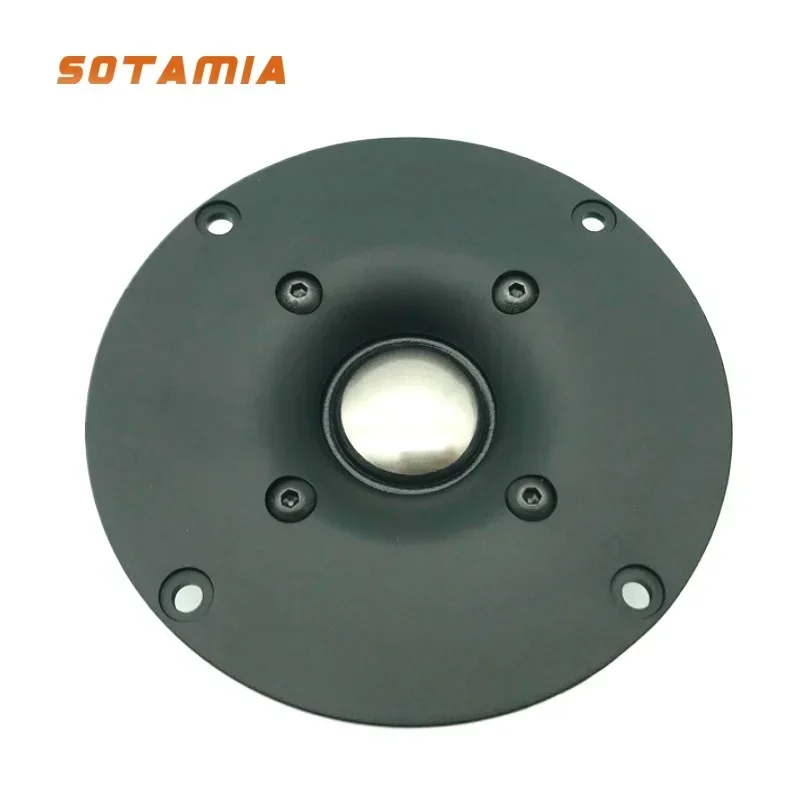 SOTAMIA 1Pcs 4 Inch Tweeter Audio Speaker Driver 6 Ohm 60W Composite Titanium Membrane Home Theater Hifi Music Treble Speaker