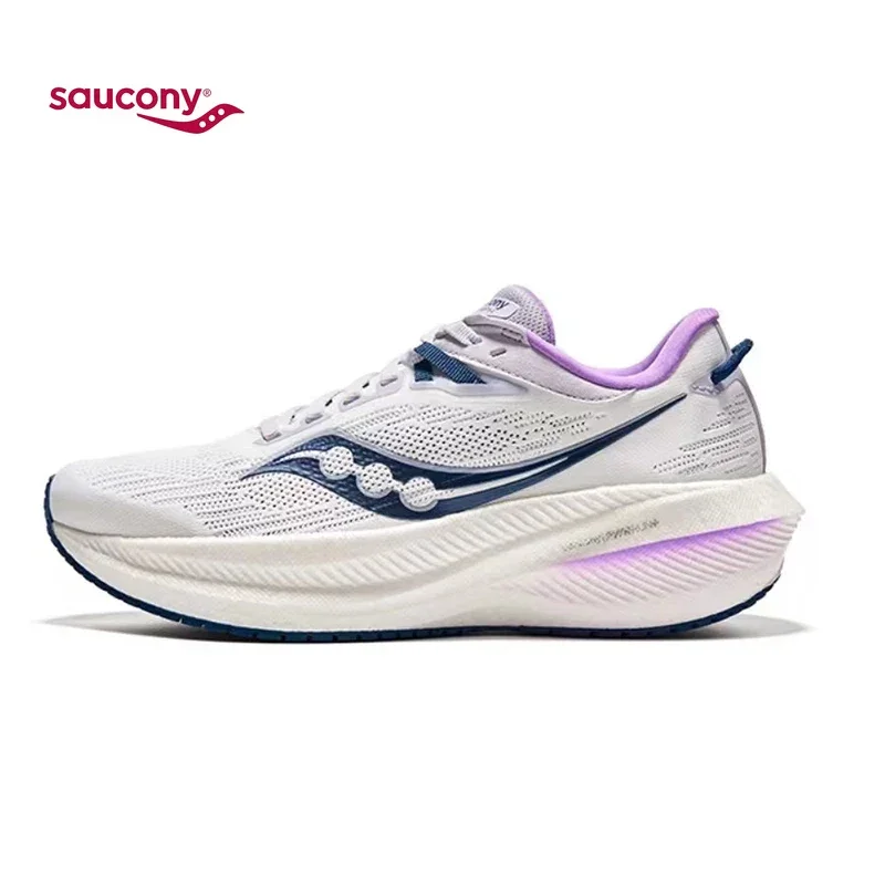 Saucony Overwinning 21 Hardloopsneakers Mannen Flikken Ademend Vrouwen Licht Draagbaar Slipbestendig Kussen Casual Luxe Tennisschoenen