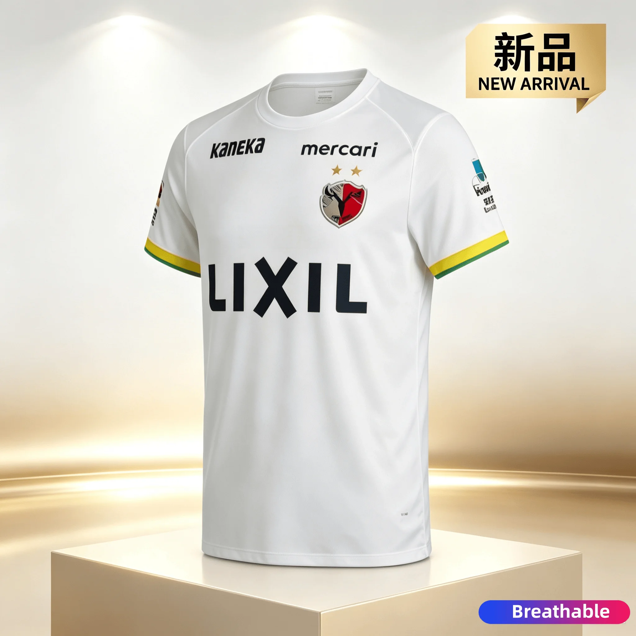 26-27 Season Adult Kashima Antlers 3D Printed T-shirt Men's Sports Style Summer Breathable Fast Drying Parent-child Jersey Tops