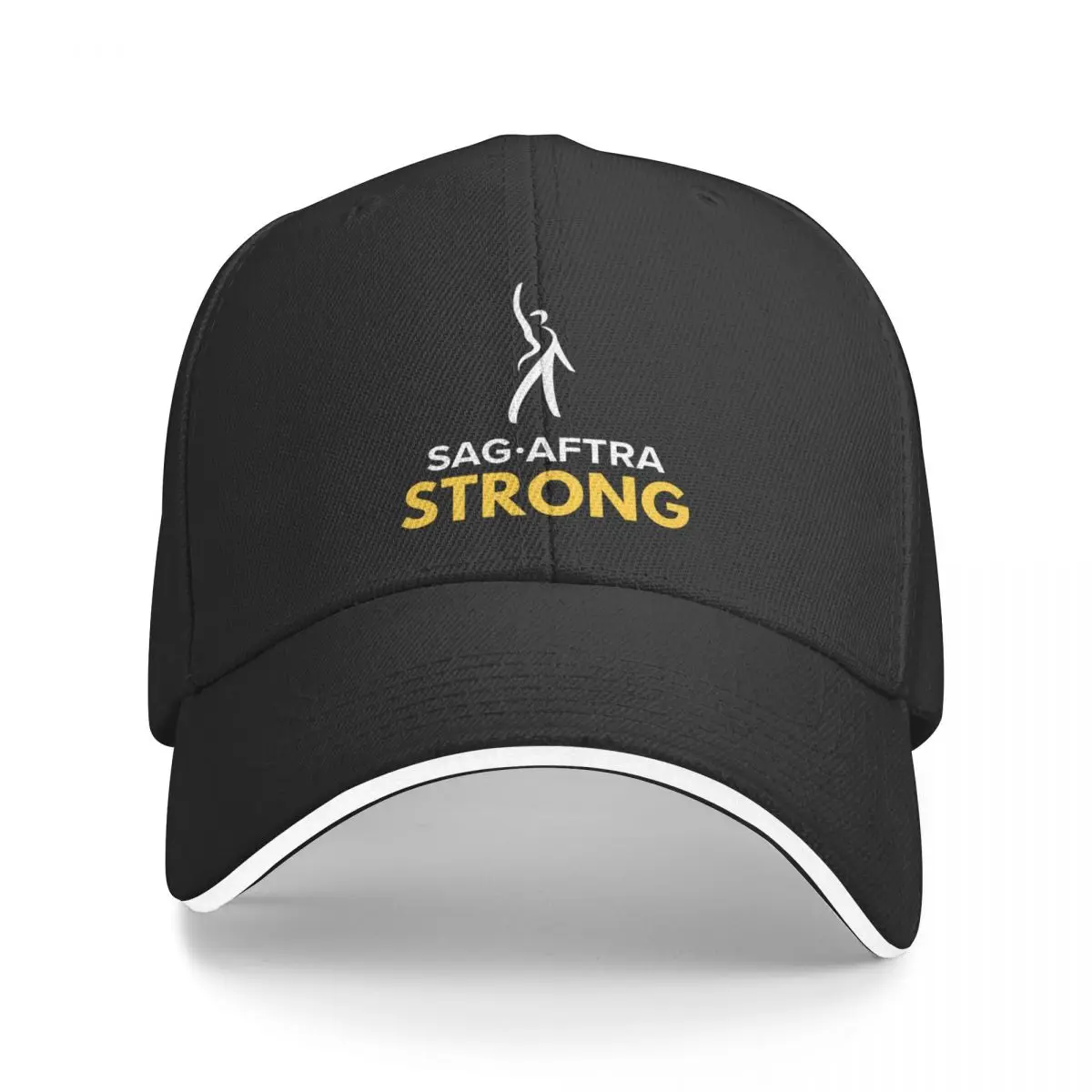 SAG-AFTRA STRONG I Stand With The WGA Baseball Cap birthday funny hat Military Cap Man Snap Back Hat Women's 2025 Men's