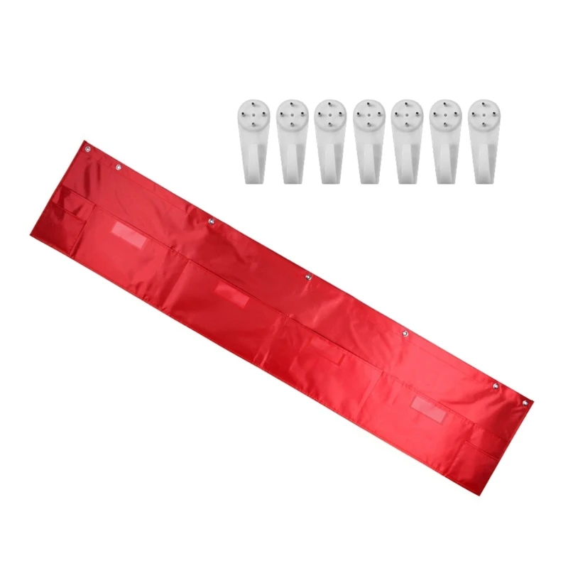 4 кармана, горизонтальный карман для хранения, настенная папка-органайзер, сумка, настенные органайзеры для файлов, диаграмма