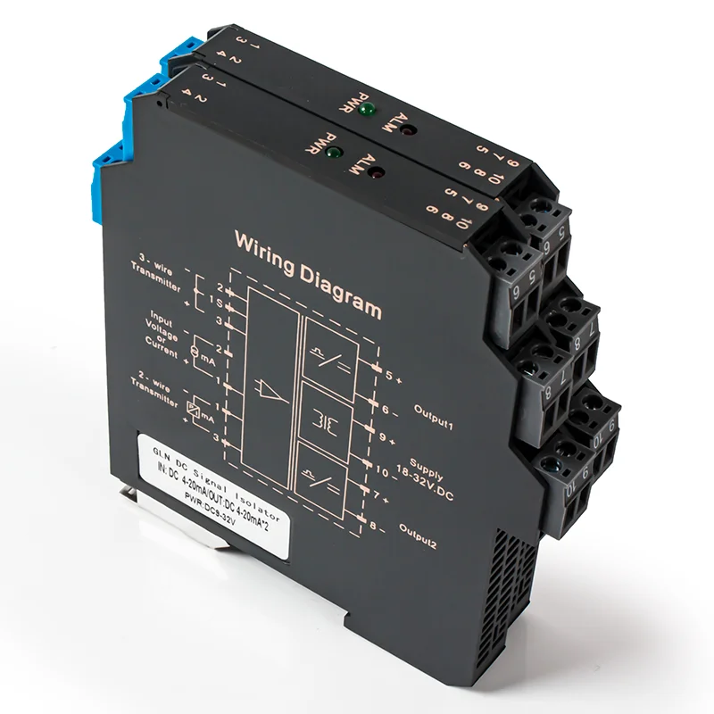 Small Signal Converter 4-20mA 0-20mA 0-10mA to 0-10V 0-5V 1-5V Analog Signal Isolator 1 In 1 Out 1 In 2 Out Signal Transmitter