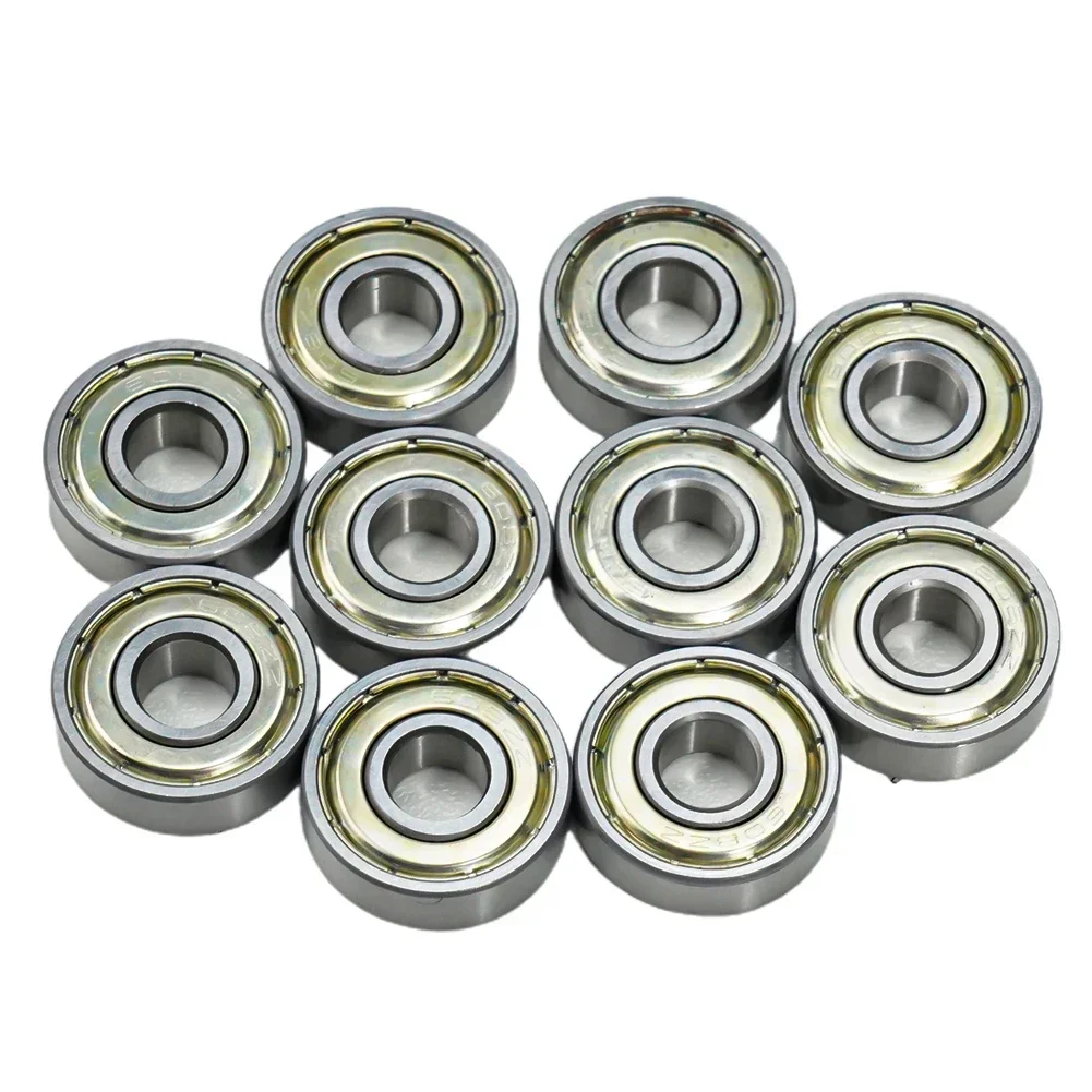 Wheels Skate Bearing 608 Zz ABEC-7 Bearings Board Miniature Roller Scooter Shafts Silver Skate Steel Hot Selling