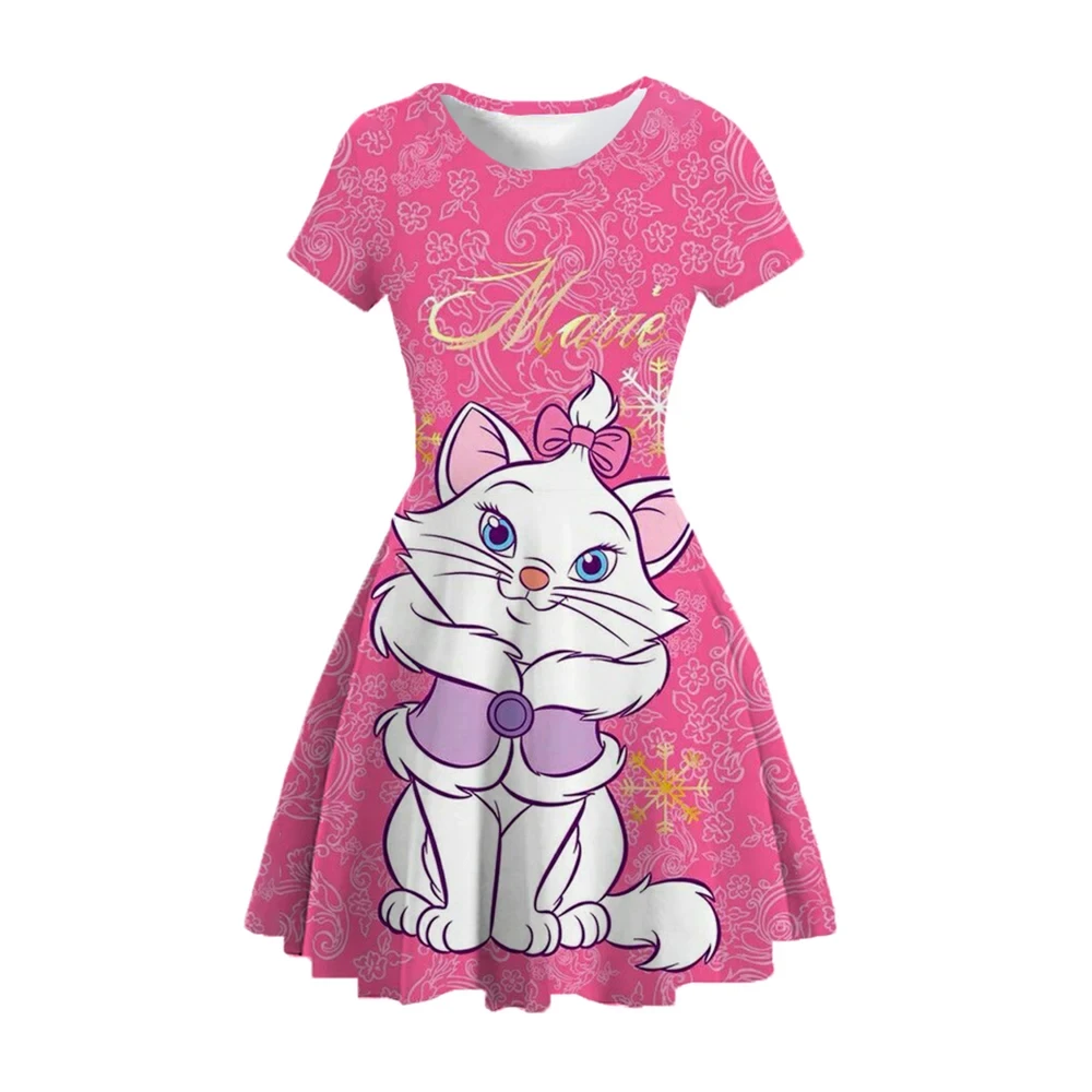 Disney's Noble Mary Cat Girl Dress Girl Casual Dress Girl Cosplay Dress Teen girls 4-14 years old girl dress