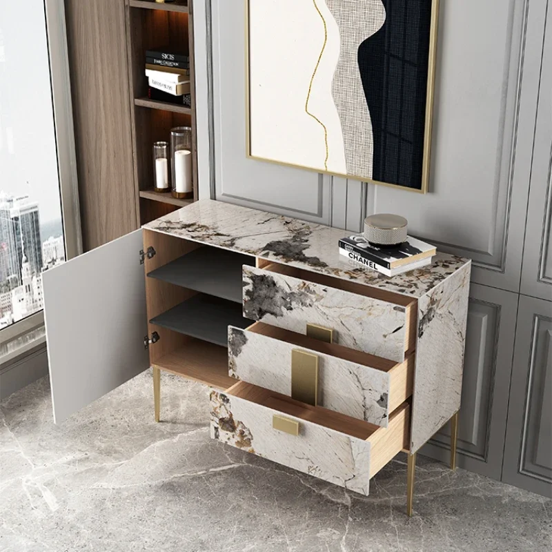 Display Organizer Living Room Cabinets Morden Fashion Entrance Showcase Cabinets Home Storage Armoires De Salon Corner Furniture