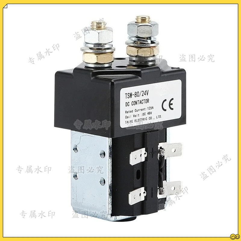 Contator DC TSW-80/12V24V48V60V72 Relé de partida de empilhadeira de veículo elétrico para automóvel