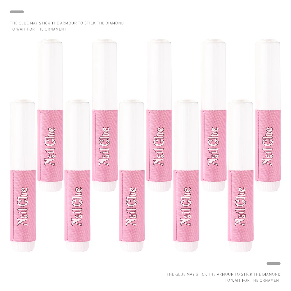 40pcs Professional Nail Glue Super Strong Press On Nails Fast-Drying Long-Lasting Nail Glue Perfect for Acrylic Quick Nail Glue