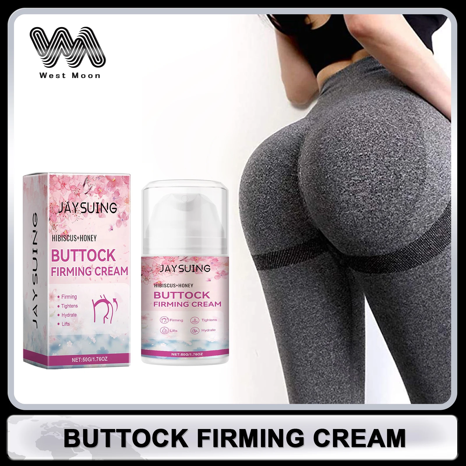 

Buttock Firming Cream Lifting up Butt Firming Enhance Hip Growth Tightening Ass Shaping Anti Sagging Buttock Enlargement Cream