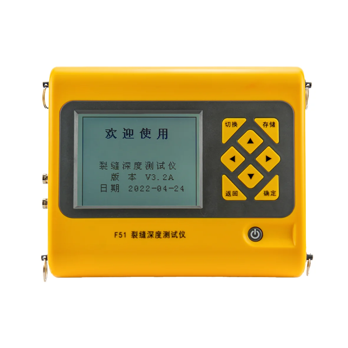 F51 Smart Concrete Crack Depth Tester with LCD Display Non-Damaging Analysis 1 Year Warranty