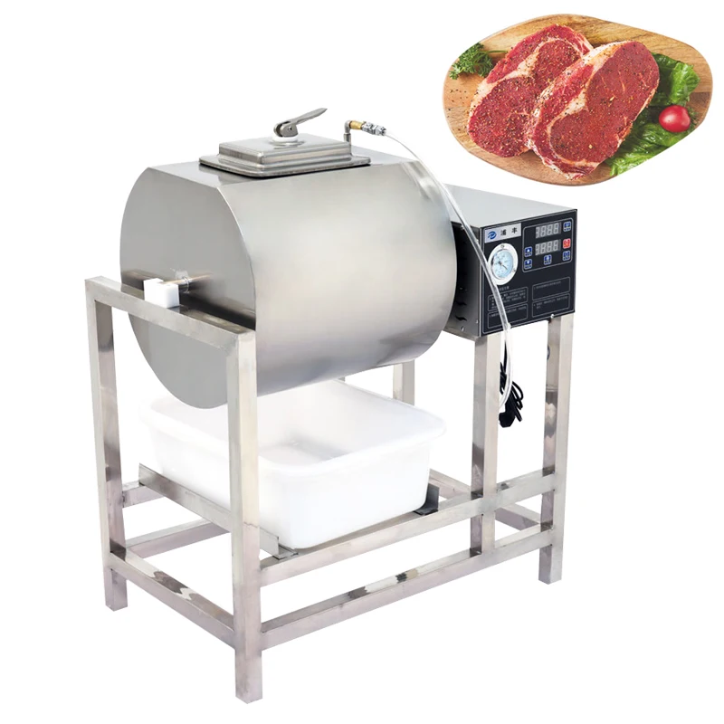 

High Capacity Stainless Steel Food Pickling Flavored Vacuum Tumbler Meat Marinating Machine