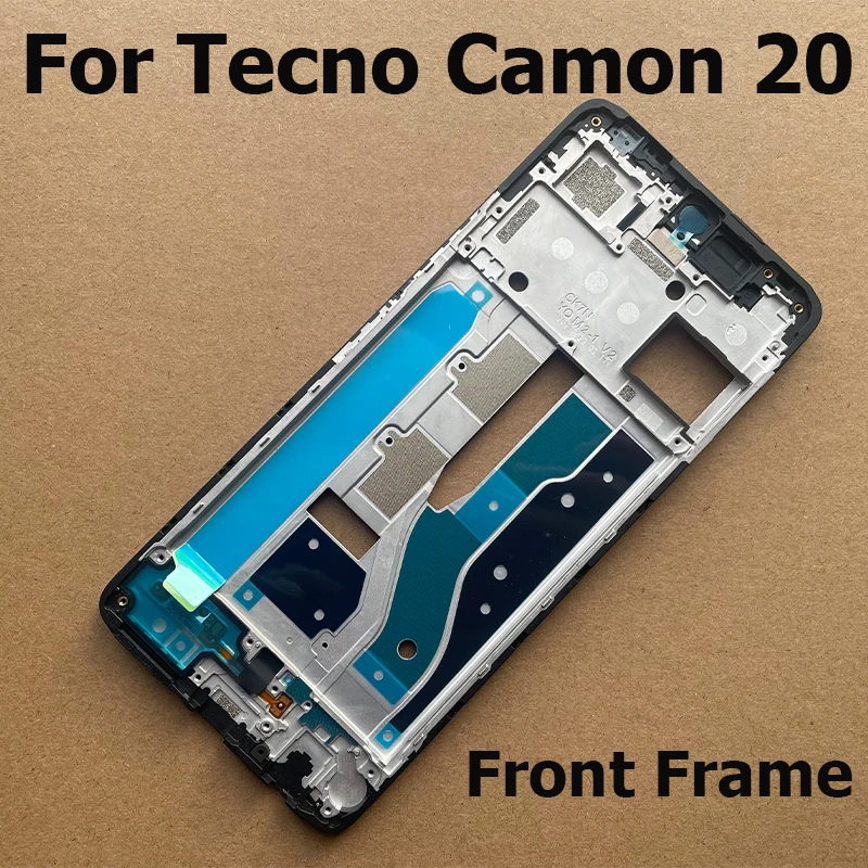 Middle Frame For Tecno Camon 20 Front Back Frame Plate Housing Front Bezel Faceplate LCD Supporting