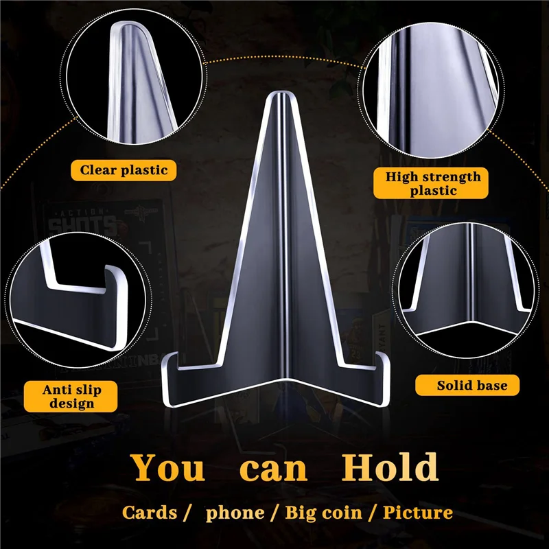 

50 шт. 35PT-360PT рукава для карт держатель дисплея акриловые подставки маленькая стойка для бейсбола футбола спортивные карты торговля и дисплей