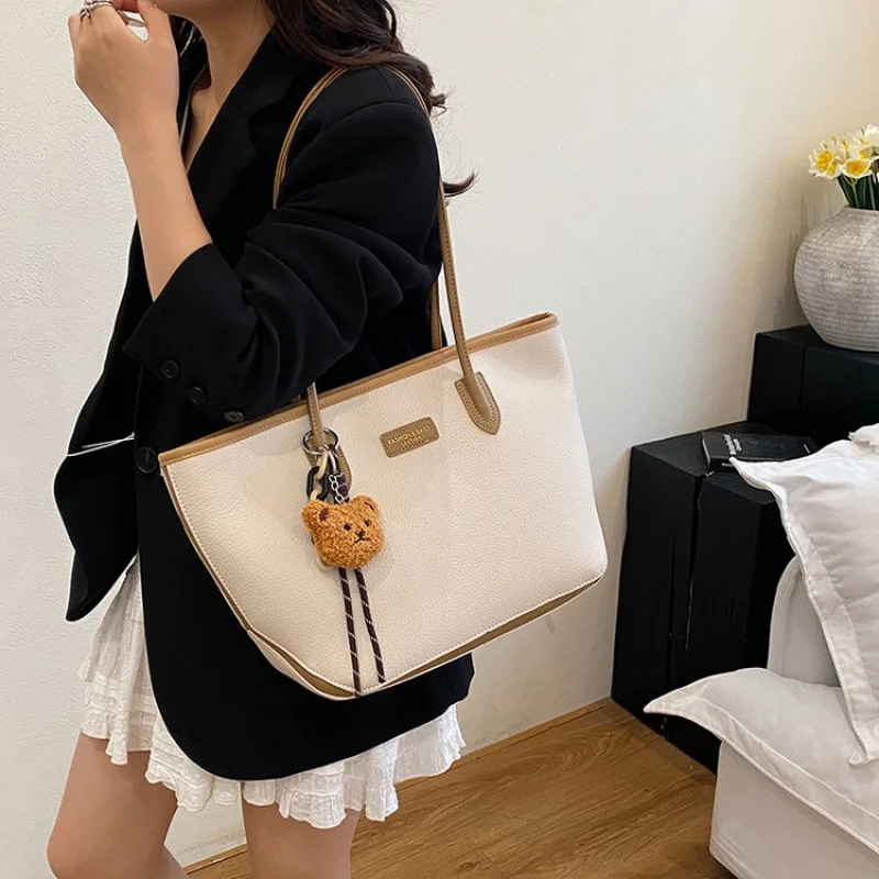 

women canvas duffel bag lightweight large capacity handbag travel weekend overnight sports gym bag with pockets