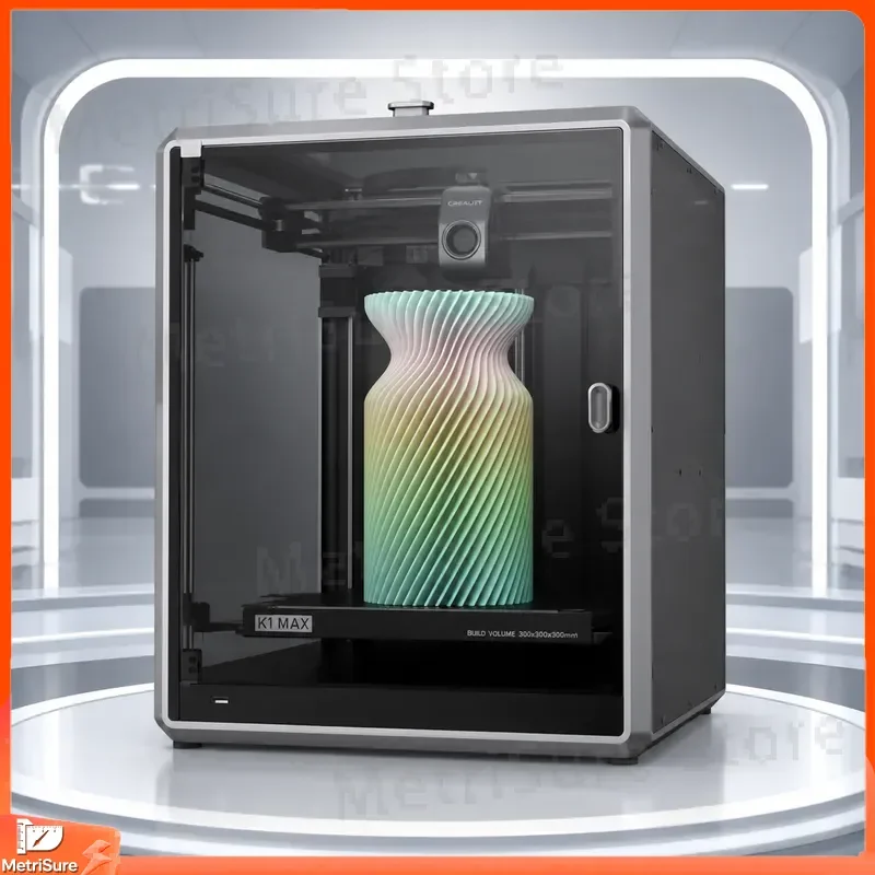 K1 Max AI Fast 3D Printer 600mm/s High Speed Dual Cooling Large Build Volume Auto Leveling FDM Desktop 3D Printing