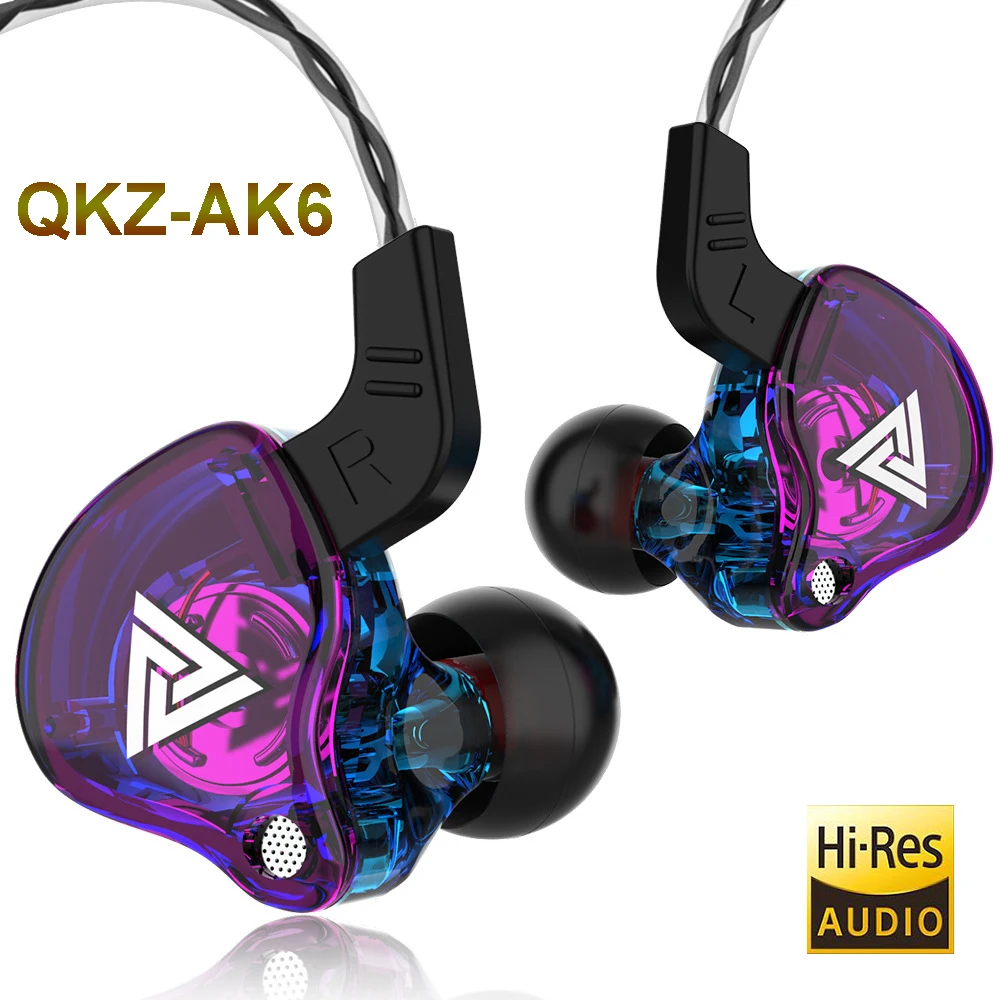 Upgrade QKZ AK6 Copper Driver HiFi Sound Sports Headphones 3
