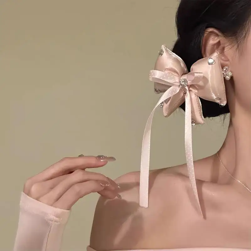 Elegante Haarspange für Ponyfransen, Entenschnabel-Clip, Luxuriöser Haarschmuck für Damen – Detail 3