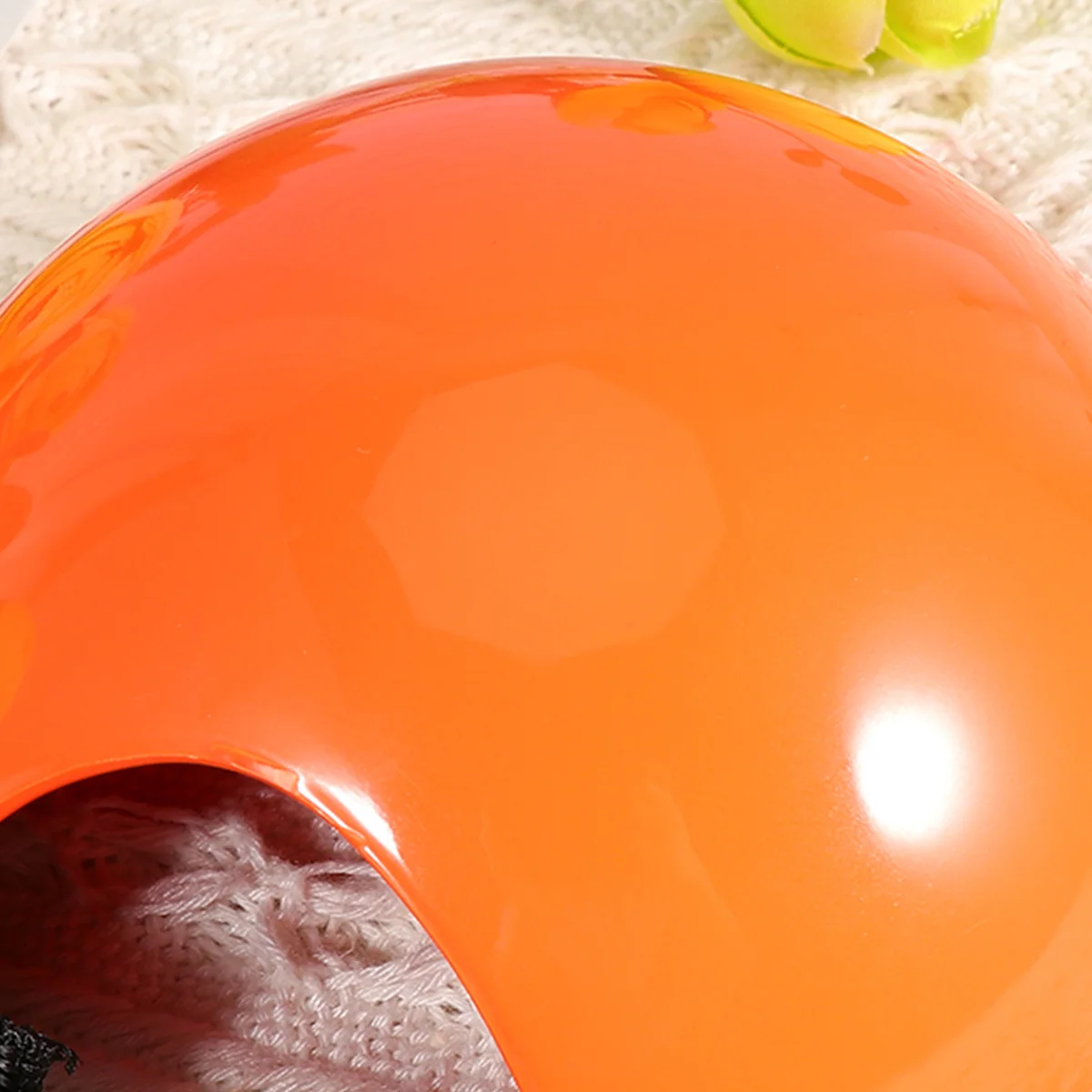 

1Pcs Pet Sturdy Trustworthy Tool Sun Rain Protection Soft Padded Design Pet Supplies Orange 6 Inches L Puppy