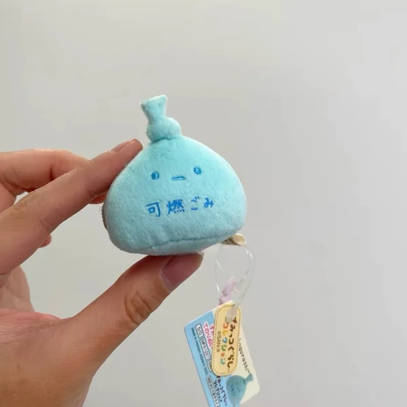 NEW Sumikko Gurashi Corner Creature Home Series Plush Keychains tissue box Lamp Mailbox kawaii Furniture Stuffed Doll Ornament