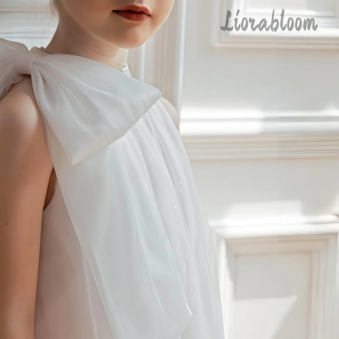 Abito da damigella d'onore con gonna tutù multicolore personalizzata per bambine, abito elegante da cerimonia, abito da festa di matrimonio da donna