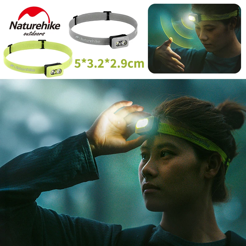 

Naturehike уличный налобный фонарь с длительным сроком службы батареи, сверхлегкий водонепроницаемый походный налобный фонарь для кемпинга, сильный свет, лампа для рыбалки