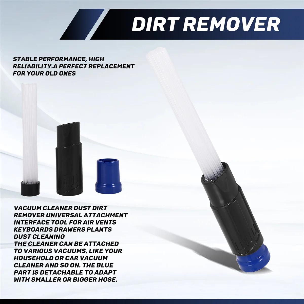 

UNCL пылесос для удаления пыли и грязи, универсальная насадка, интерфейсный инструмент для вентиляционных отверстий, клавиатуры, ящиков, растений, очистки пыли