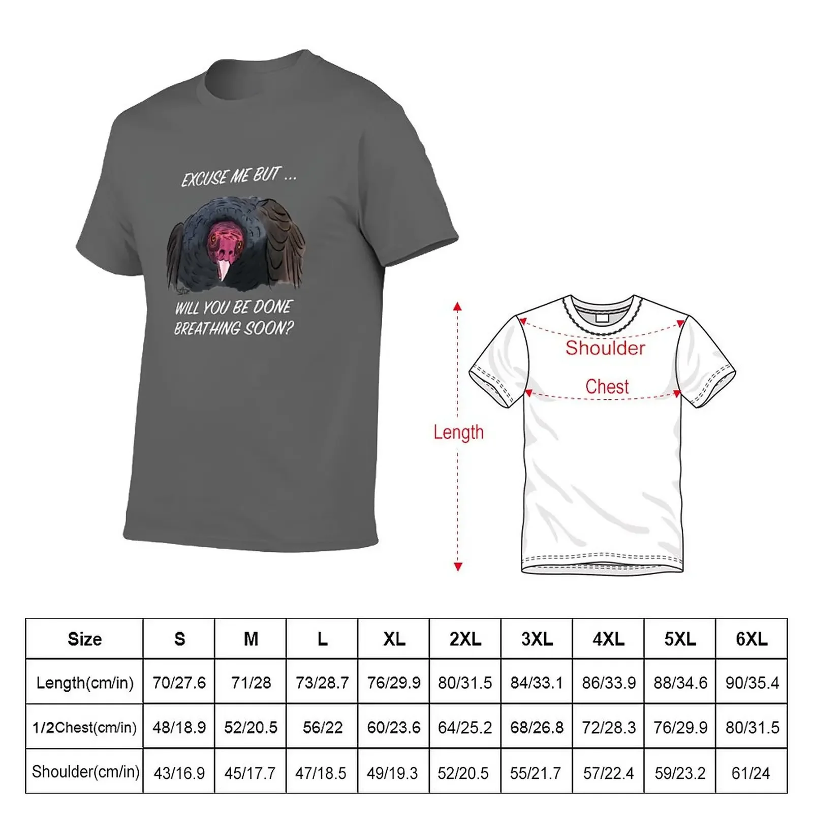 New Will you be done breathing soon? T-Shirt new edition t shirt Tee shirt slim fit t shirts for men