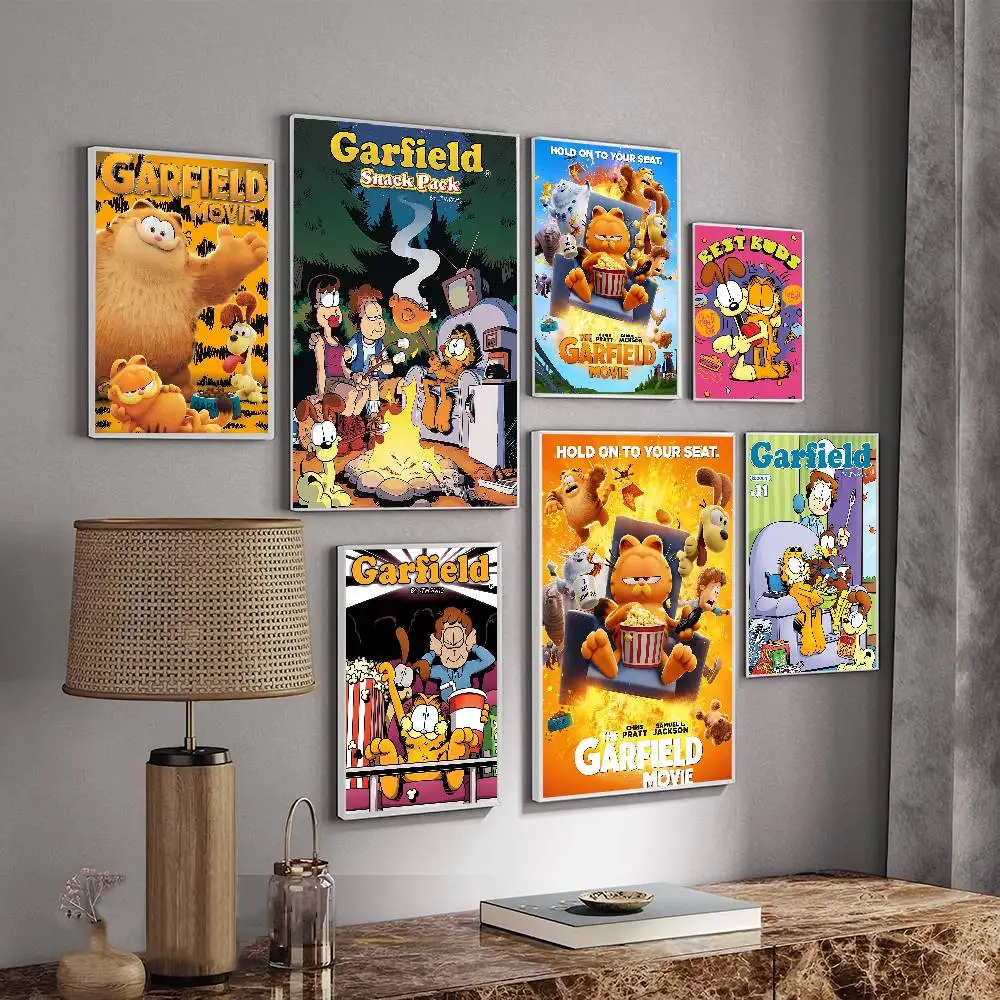 1pc G-Garfield Classic Vintage Posters HD Quality Wall Art Retro Posters For Home Room Wall Decor