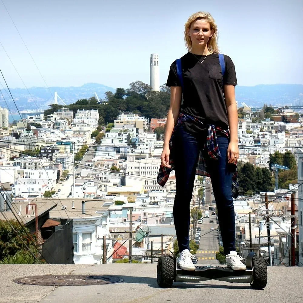 Self Balancing Scooter Hover Self-Balance Board, All-Terrain 8.5 Alloy Wheel, 400W Motor,Give Gifts To Children Balanced Vehicle