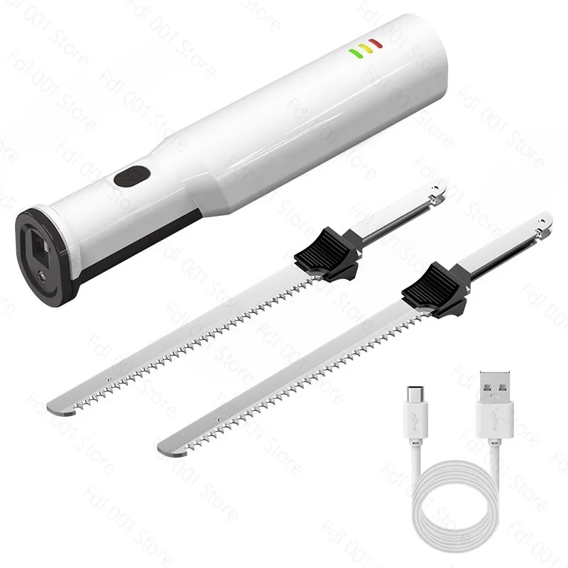 Dual-purpose electric slicing knife, rechargeable, outdoor electric for cutting bread