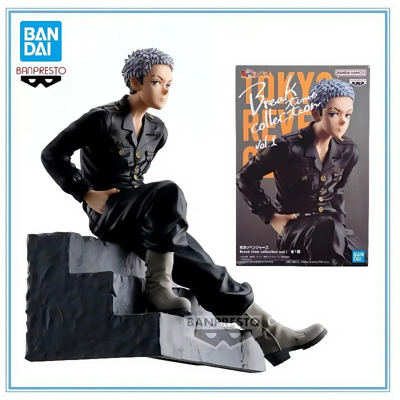 

BANDAI in Stock Genuine Banpresto Tokyo Revengers Mitsuya Takashi Anime Action Figures Model Collectio Toy Model Decoration