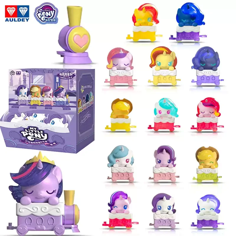 

My Little Pony Friendship Train Series Blind Box Anime Rarity Sparkle Train Action Figure Collectible Desktop Ornament Gift Toys
