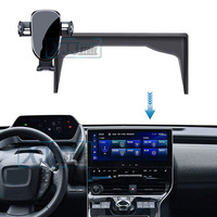 For Toyota BZ4X 2022 2023 2024 Phone Holder Car Magnetic MagSafe Wireless Charging GPS Support Mobile Phone Mount Screen Base