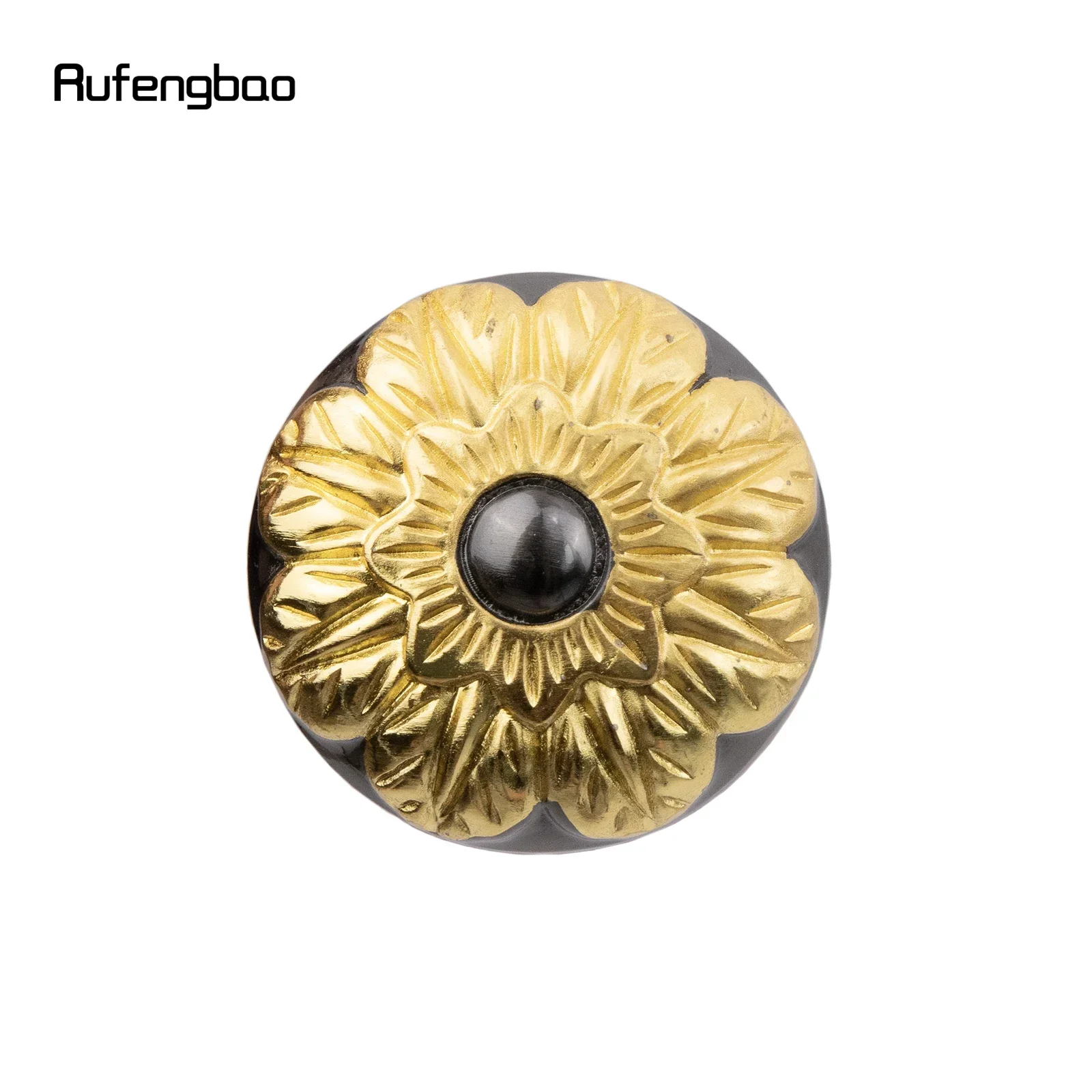 ไม้เท้าแฟชั่นหรูหราสีทองดำ ประดับดอกไม้ สำหรับงานปาร์ตี้ ไม้เท้าตกแต่ง ไม้เท้าทรงหรูหรา สไตล์ครอสเซียร์ สตีมพังก์ และใช้ในชีวิตประจำวัน ความยาว 93 ซม.