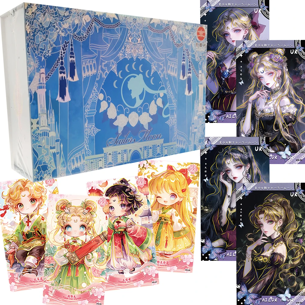 

Sailor Moon Collection Cards for Fans Tsukino Usagi Winter Sonata Theme Beautiful Moment Anime Character Cards Christmas Gifts