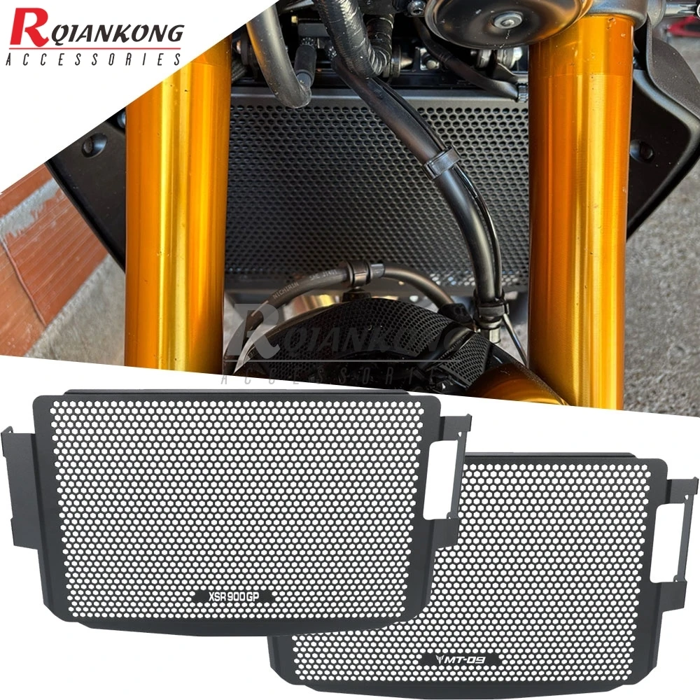 

Motorcycle Radiator Guard For Yamaha MT-09 MT09 MT 09 MT-09/MT09 SP XSR900 GP 2024 2025 2026 Radiator Grille Covers Protector