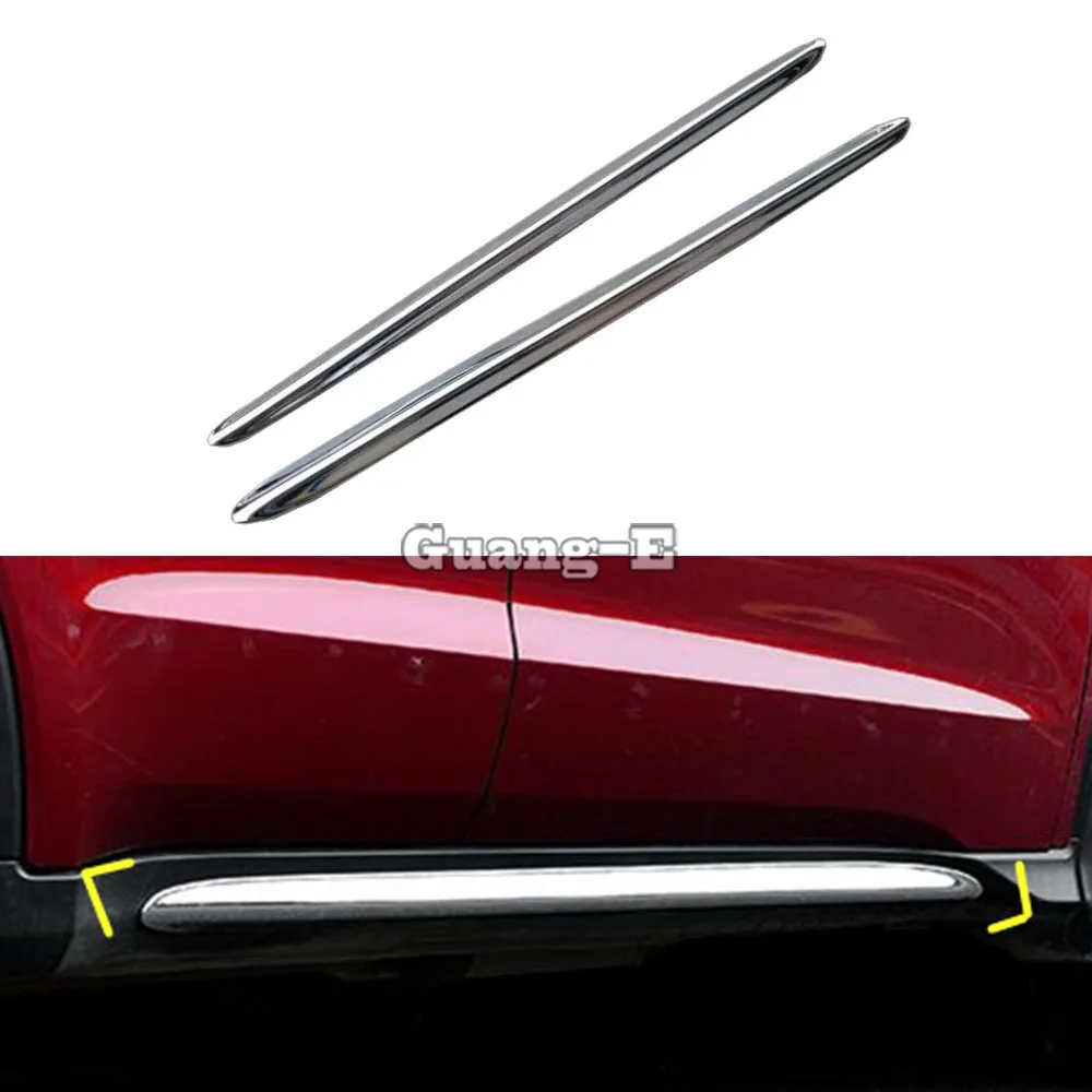 

Для Honda HRV HR-V Vezel 2019 2020 2021 2022 Detector ABS Chrome Side Bottom Down Door Body Trim Sticker Strip mould 2 шт.