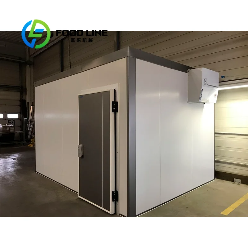 Fixed Cold Storage Room With Remote Monitoring System Real Time Temperature Check For Food Safety Management