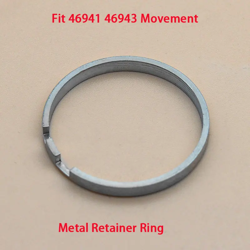 Metal Retainer Ring Fit 46941 46943 Movement Accessories  Replacement Spare Parts For Oriental Double Lion Watch Repair Part