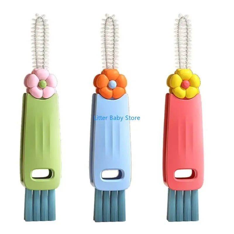 

N80C Upgrade Gaps Cleaning Brush Cup Cover Babies Bottles Brush Keyboard-Groove Brush