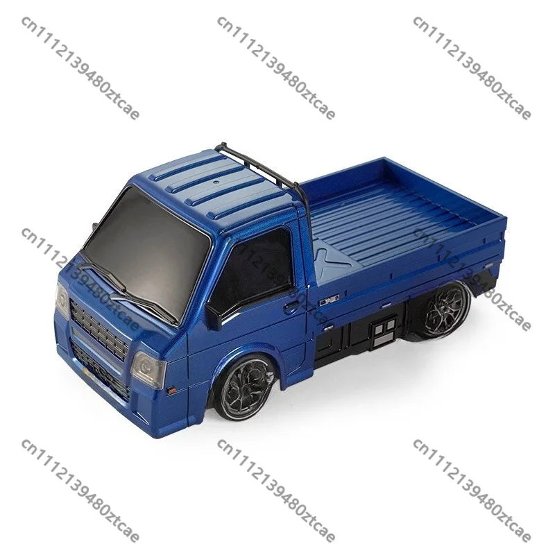 S817 1:24 RC Drift Van Truck 2.4G 4WD High Speed Cargo Model LED Light Kids Toy