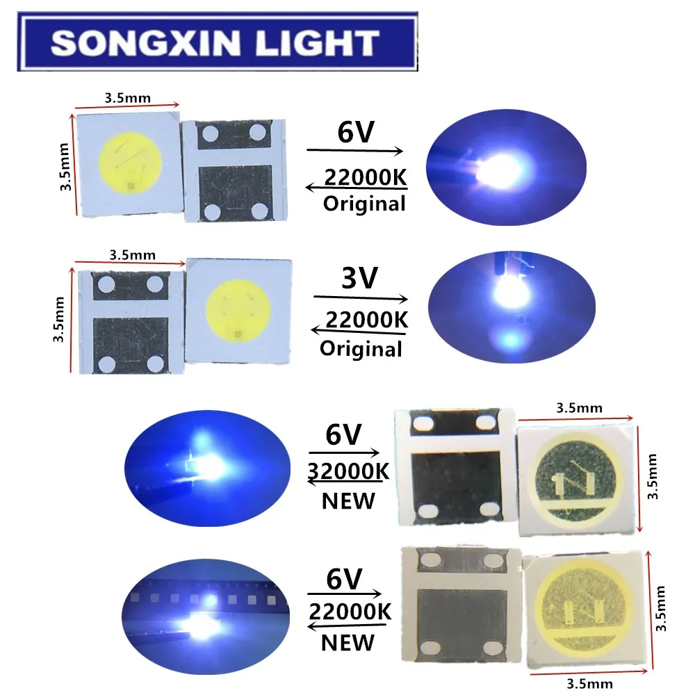 3 535 SMD LED: TV LCD 백라이트로 사용하는 최적의 선택