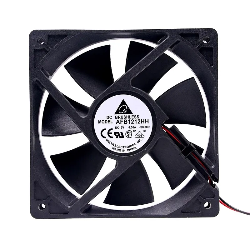 New AFB1212HH 12cm 12025 12V 0.50A high air volume PWM chassis cooling fan