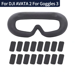 For DJI Avata 2 For Goggles 3 Eye Mask Sponge Protective Cover Replacement Soft Face Plate Eye Pad for Avata Glasses Accessories