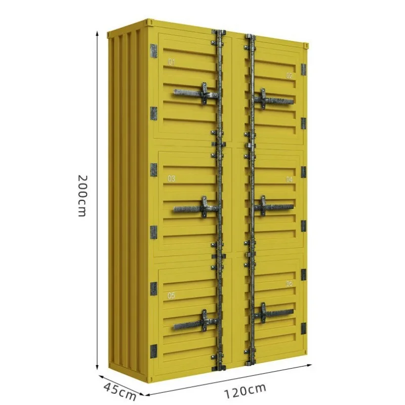 

Container wrought iron retro old industrial style locker gym locker shoe cabinet clothing and hat storage cabinet shoe cabinet
