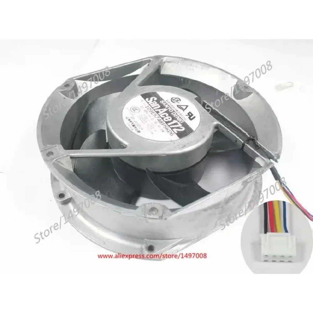 

Вентилятор охлаждения Sanyo Denki 109E5748P5K06 DC 48V 0.7A 4-проводной 172x172x51мм