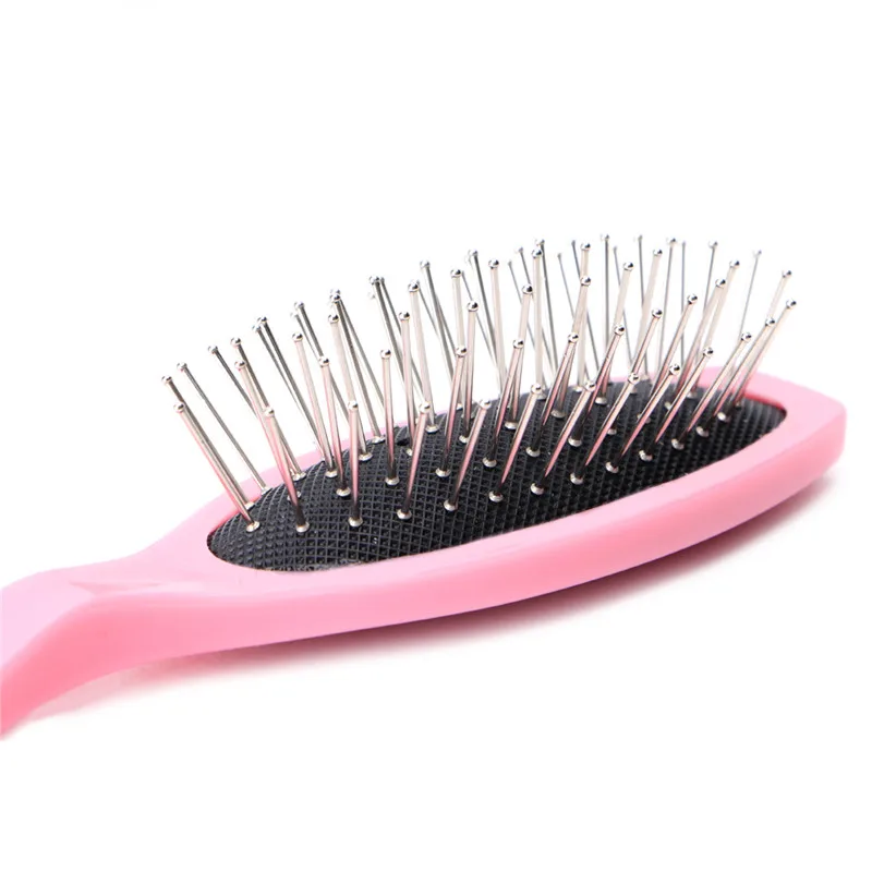 2023 New Professional Anti Static Steel Comb Brush for wig Hair Extensions Training for H