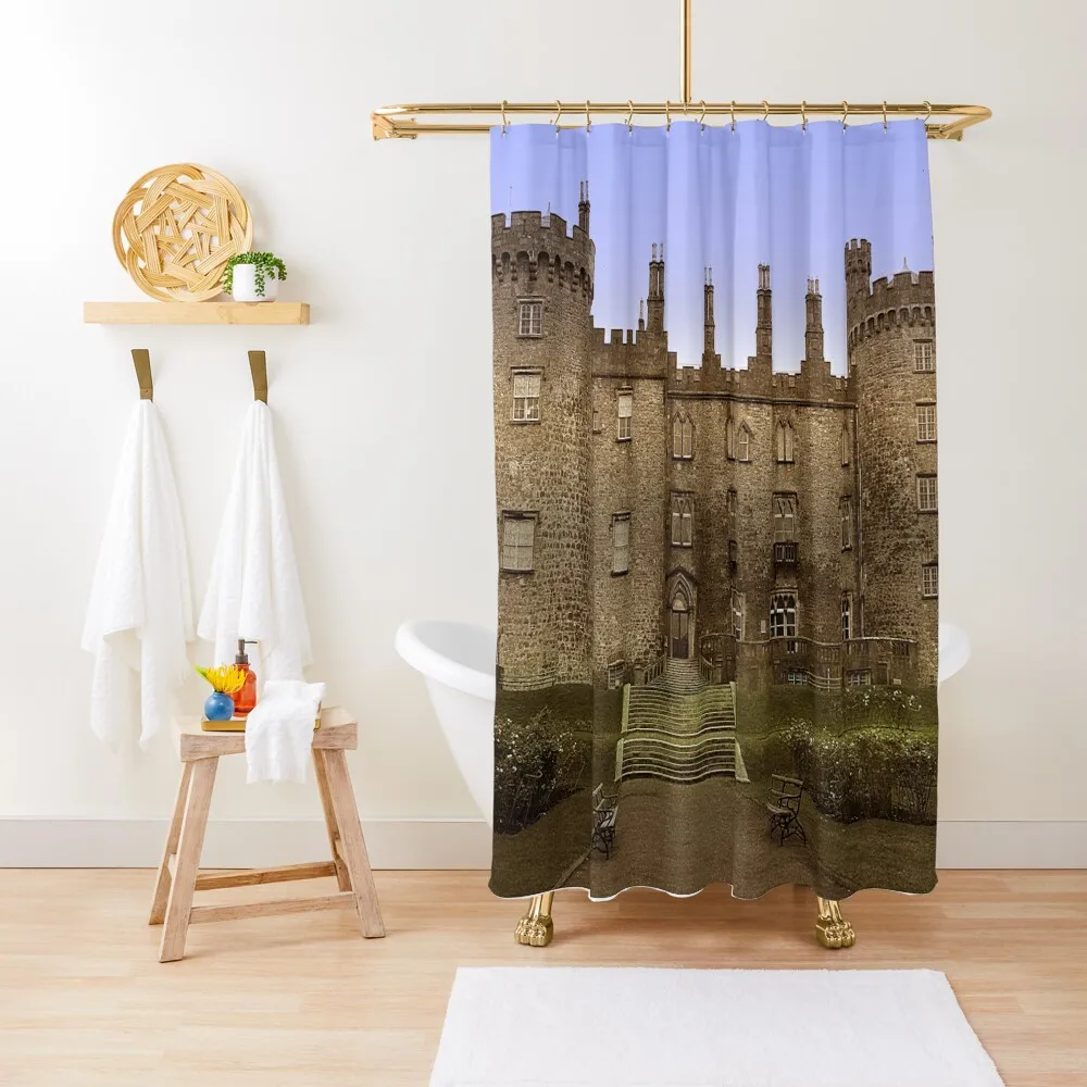 

Kilkenny Castle, Kilkenny City, Republic of Ireland Shower Curtain For The Bathroom Bathtub Bathroom Shower Set Curtain