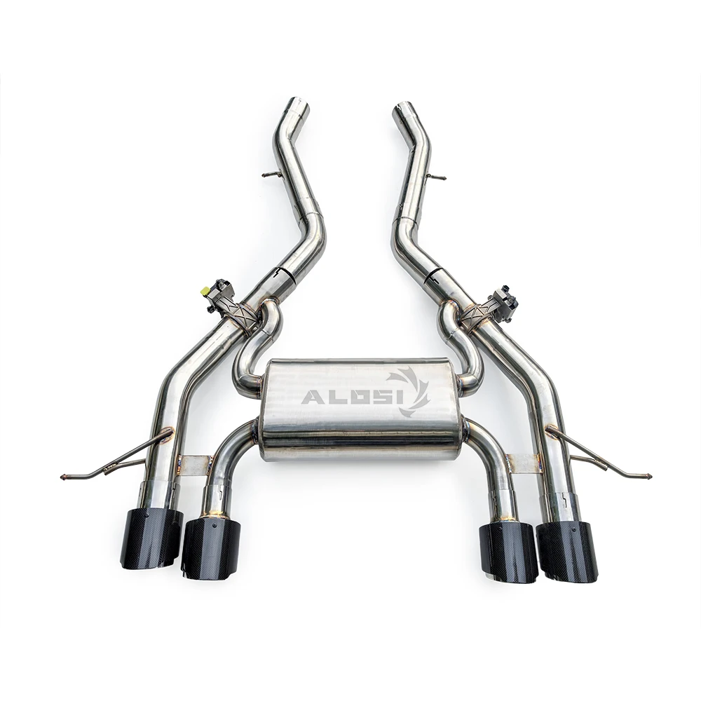 

Factory catback exhaust for BMW M2 M2C G87 3.0T 2021-2024 tail section valve cat back exhaust pipe