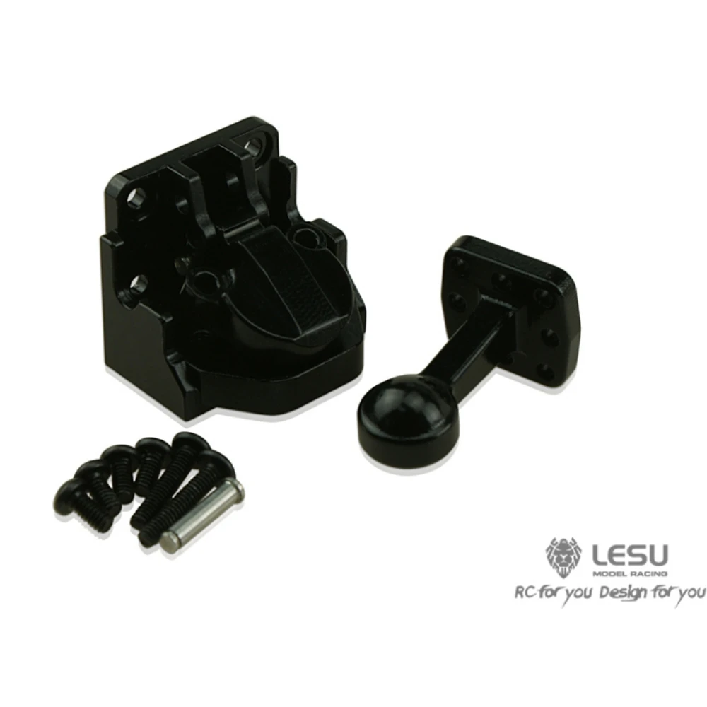 Gancho trasero de Metal, aleación de aluminio simulada de VG-1005 grande para volquete de remolque de Control remoto Tamiya RC Lesu 1/14